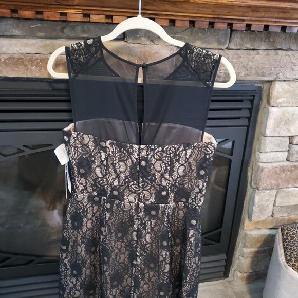 Laundry by Sheli Segal black lace dress STUNNING 8 - Picture 7 of 7
